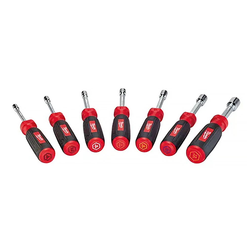 Milwaukee Hollow Shaft Metric Nut Driver Set (7 Piece) from GME Supply